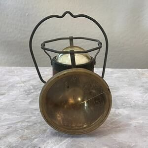 Railroad Coal Miner's Lantern Lamp Delta Electric Company Powerlite 1960s